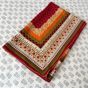 NEW Large Floral Print Scarf/Dupatta